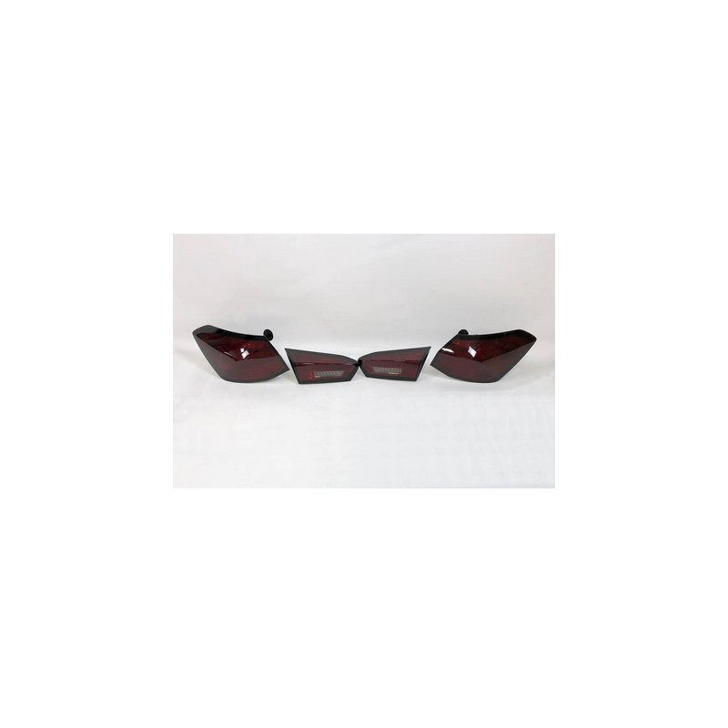 Feux Arrières Ford Focus MK4 2018 Led Rouge Fumé Led clignotant séquentiel