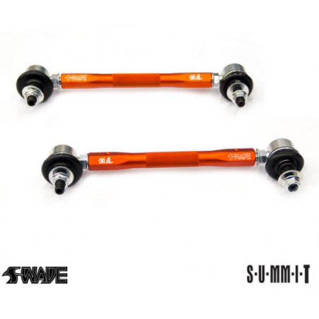 Biellettes de suspension avant réglables 10 mm  SWAVE & SUMMIT Fiesta MK7 et 7.5, MK8 1.0 / 1.5 ST