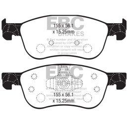 Plaquettes de Frein Avant EBC RP-1 DP82353RP1