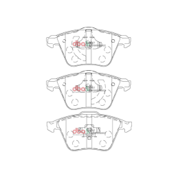 Plaquettes de Frein Avant DBA Street Performance DB2176SP