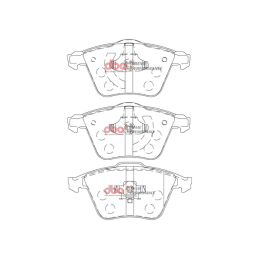 Plaquettes de Frein Avant DBA Xtreme Performance DB2176XP