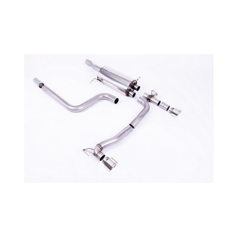 FAP Back MILLTEK double sortie diffuseur MAXTON SSXFD367