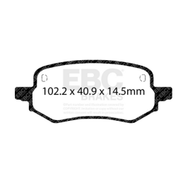 Plaquettes de Frein Arrière EBC Greenstuff 2000 DP22432 -