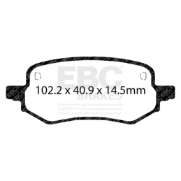 Plaquettes de Frein Arrière EBC Greenstuff 2000 DP22432