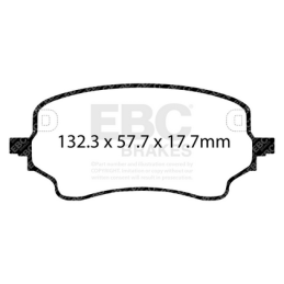 Plaquettes de Frein Avant EBC Yellowstuff DP42441R
