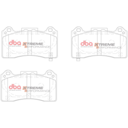 Plaquettes de Frein Avant DBA Xtreme Performance DB15025XP