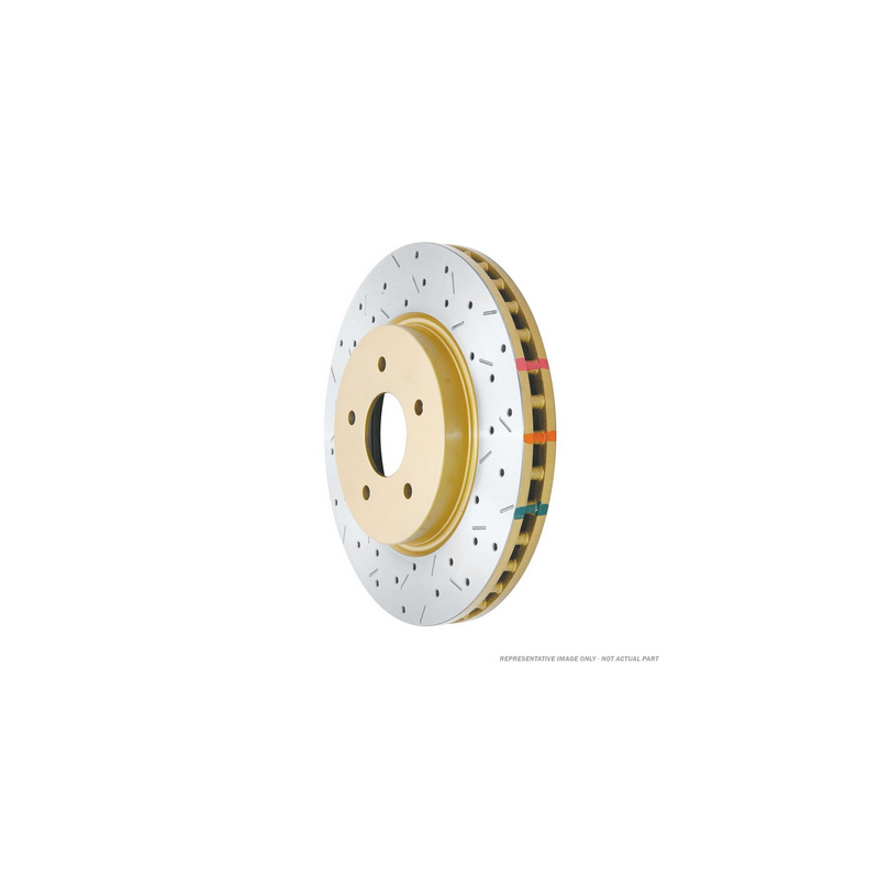 Disque de frein Avant 4000 Series XS Gold DBA42968BLKXS