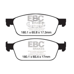 Plaquettes de Frein Avant EBC Yellowstuff DP42145R
