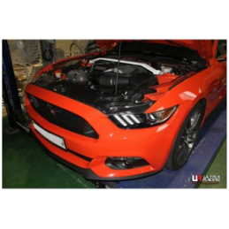 Barre anti-rapprochement supérieure avant Ultra Racing 2 points Ford Mustang 2015+.
