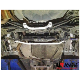 Barre anti-rapprochement arrière inférieure 2 points Ultra Racing  Mazda 5 2.0 (2010-2018) 2 roues motrices.