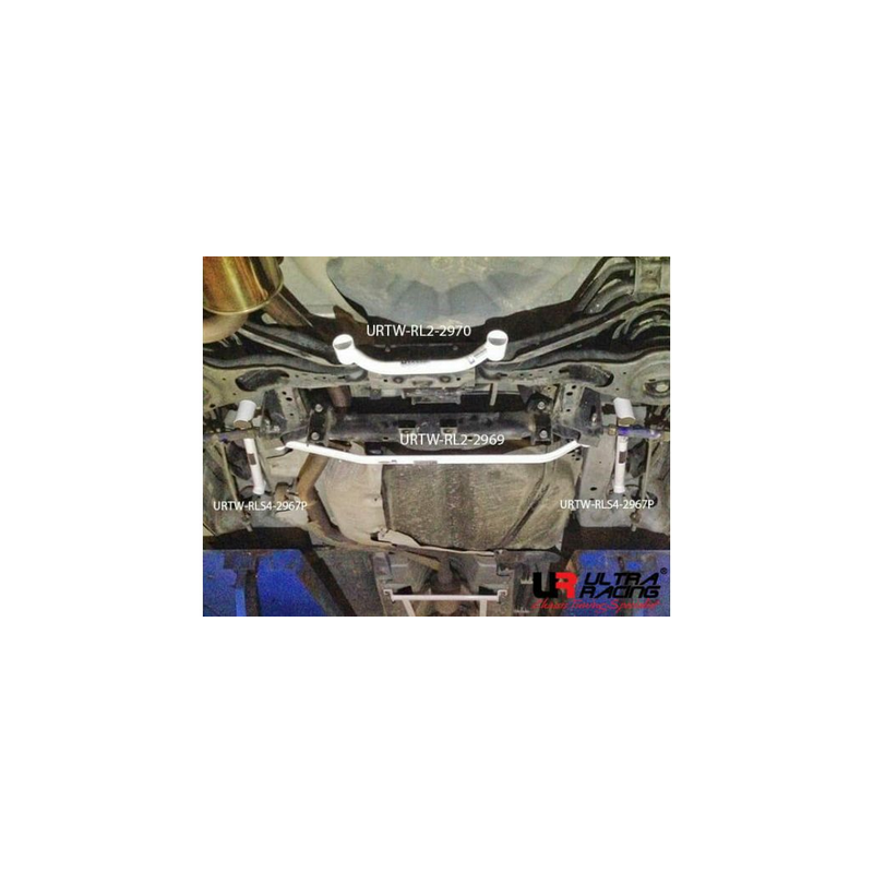 Barre anti-rapprochement arrière inférieure 4 points Ultra Racing Mazda 5 2.0 10-18 2WD