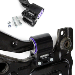 Kit de suspension avant avec silentblocs arrière, barre anti-soulèvement et déport de chasse  Powerflex Volvo C70 (2006-2013)