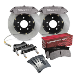 Kit gros freins StopTech Competition Race par APP - Avant - 282x25 mm rainuré droit - ST-43R anodisé gris