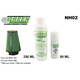 Kit d’entretien spécial pour filtre à air en fibre de coton ref NH02 ref. NH02