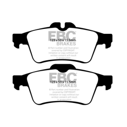 Plaquettes de Frein Arrière EBC Yellowstuff