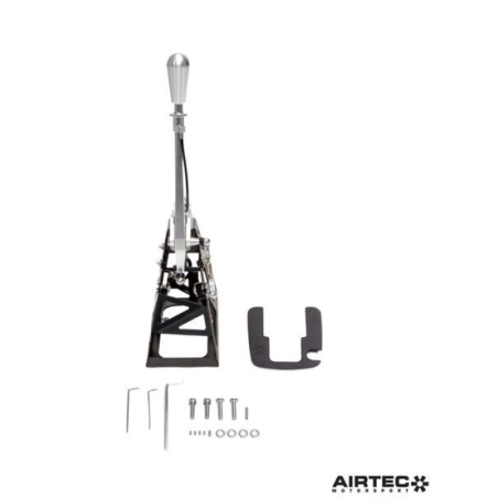 Ensemble de levier de vitesses AIRTEC Motorsport pour Focus Mk2 restylée ST & RS (finition Motorsport Silver)