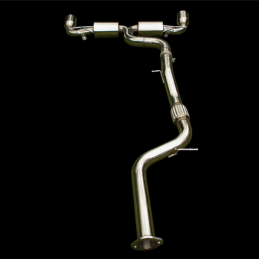 Ligne d'échappement après catalyseur (catback) 3 pouces Ford Focus Mk2 ST225 (C307) 2.5 (2004-2010)
