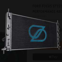 Radiateur haute performance (faisceau de 40 mm) Ford Focus RS/ST225 Mk2/C307 2.5T (02/2009-2011)