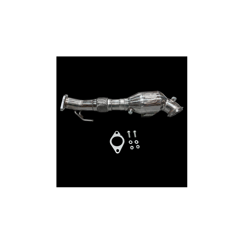Downpipe avec catalyseur sport 200 CPI (diamètre 2,5 pouces), Ford Focus Mk3 ST250 C346 – 2011-2019