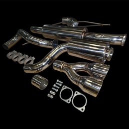 igne d'échappement après catalyseur (catback) 3 pouces Ford Focus Mk3 ST250 ST2/3 (C346) 2.0 (2011-2019)