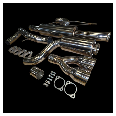 igne d'échappement après catalyseur (catback) 3 pouces Ford Focus Mk3 ST250 ST2/3 (C346) 2.0 (2011-2019)