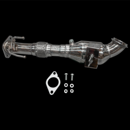 Descente d'échappement (downpipe) 2,5 pouces avec catalyseur sport 300 CPI Ford Focus Mk3 ST250 C346 (2011-2019)
