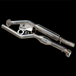 Tube central d'échappement avec catalyseur sport 2,5" Mazda MX-5/Miata Mk3 (NC), 2005-2015