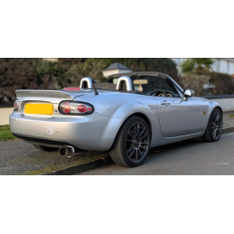 Echappement « cat-back » Mazda MX-5/Miata Mk3 (NC) – 2,5 pouces, sortie unique de 4 pouces (style JDM) – Années 2005-2015