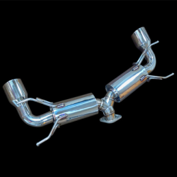 Ligne d'échappement « Catback » de compétition 2,5 pouces à double sortie Mazda MX-5/Miata Mk3 (2005-2015)