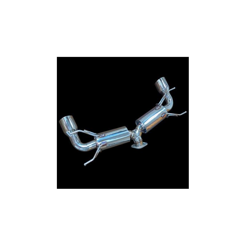 Ligne d'échappement « Catback » de compétition 2,5 pouces à double sortie Mazda MX-5/Miata Mk3 (2005-2015)