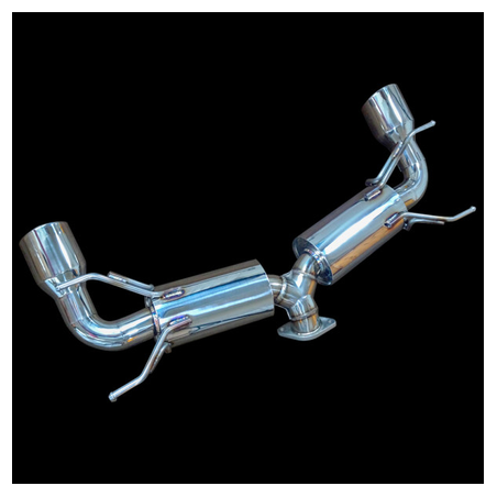 Ligne d'échappement « Catback » de compétition 2,5 pouces à double sortie Mazda MX-5/Miata Mk3 (2005-2015)