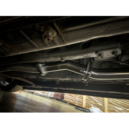 Adaptateur d'échappement Mazda MX-5/Miata pour monter un tube central de Mk2.5 (NBFL) sur une Mk2 (NB)