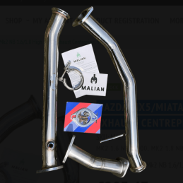 Tube central d'échappement à haut débit pour Mazda MX-5/Miata Mk2 (NB) 1.6/1.8 (1998-2000)