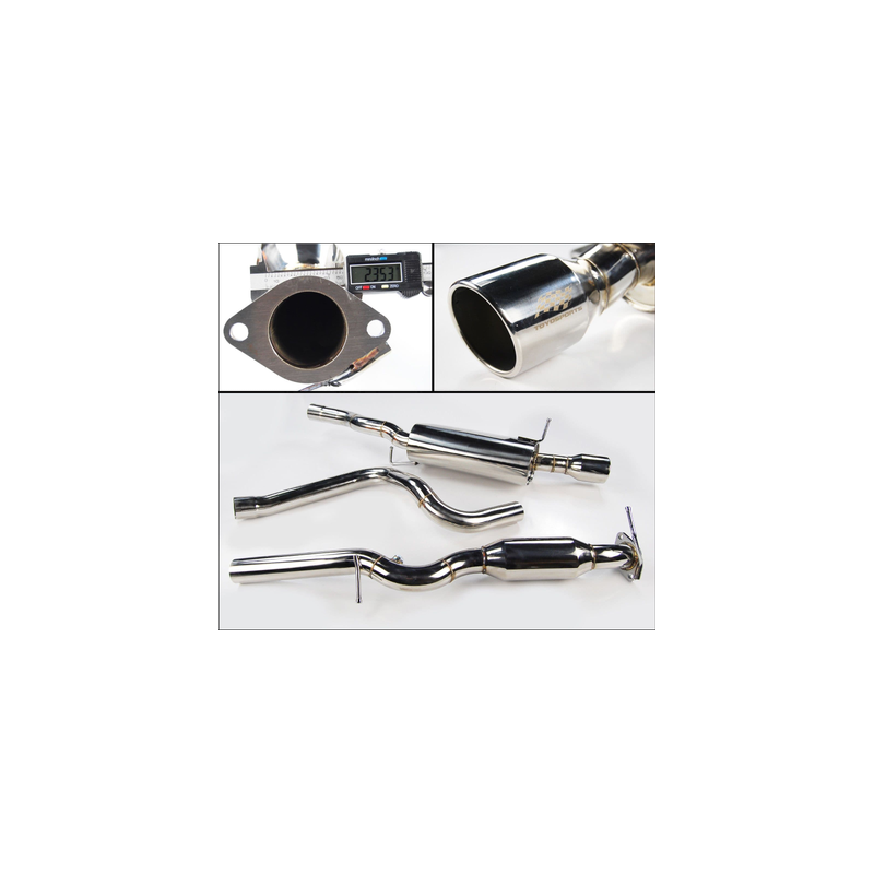 Echappement en acier inoxydable avec suppression de catalyseur Ford Fiesta Mk6 2.0 ST150 (2005-2008)