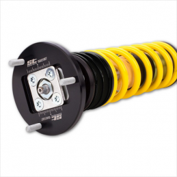 Combinés filetés ST SUSPENSION XTA acier galvanisé (dureté réglable avec Coupelles supérieures)