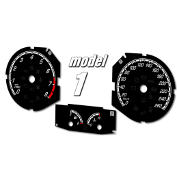 Ford Focus MK3 ST – Fond de compteur de remplacement – ​​conversion de mph en km/h