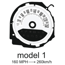 Remplacement du compteur (MPH vers km/h) pour Ford Mustang GT Premium 2010-2012
