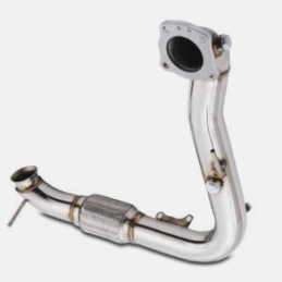 Downpipe d'échappement 2,75″ sans catalyseur – Ford Fiesta MK8 1.0 Ecoboost Zetec S 2017+
