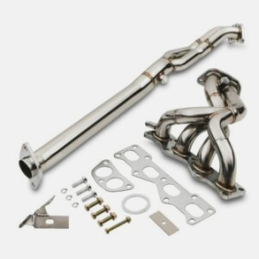Collecteur d'échappement et descente de turbo sans catalyseur – Mazda MX5 NB MK2.5 1.8 01-05