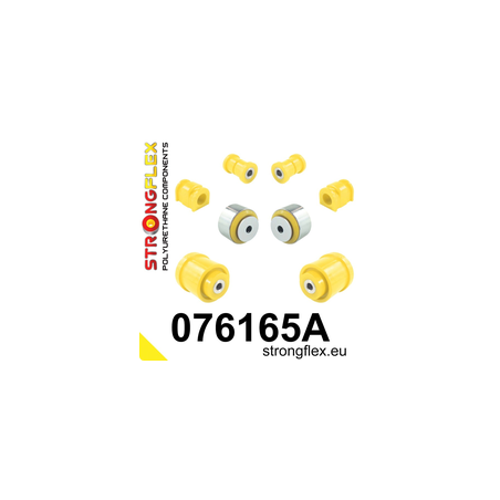 Kit de silentblocs pour suspension avant et essieu arrière – version SPORT