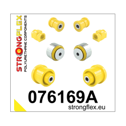 Kit de silentblocs pour suspension avant et essieu arrière – version SPORT