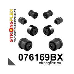 Kit de silentblocs pour suspension avant et essieu arrière