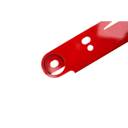 Barre de renfort inférieure arrière en acier rouge Ford Focus MK2 MK3