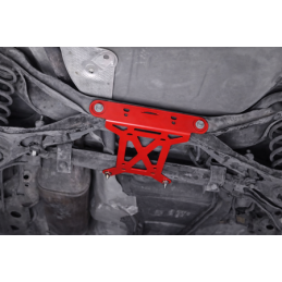Barre de renfort inférieure arrière en acier rouge Ford Focus MK2 MK3