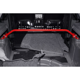 Barre anti-rapprochement supérieure arrière en aluminium rouge Ford Focus MK2 MK3