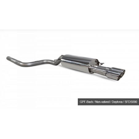 Silencieux sans valve scorpion - Fiesta st MK8