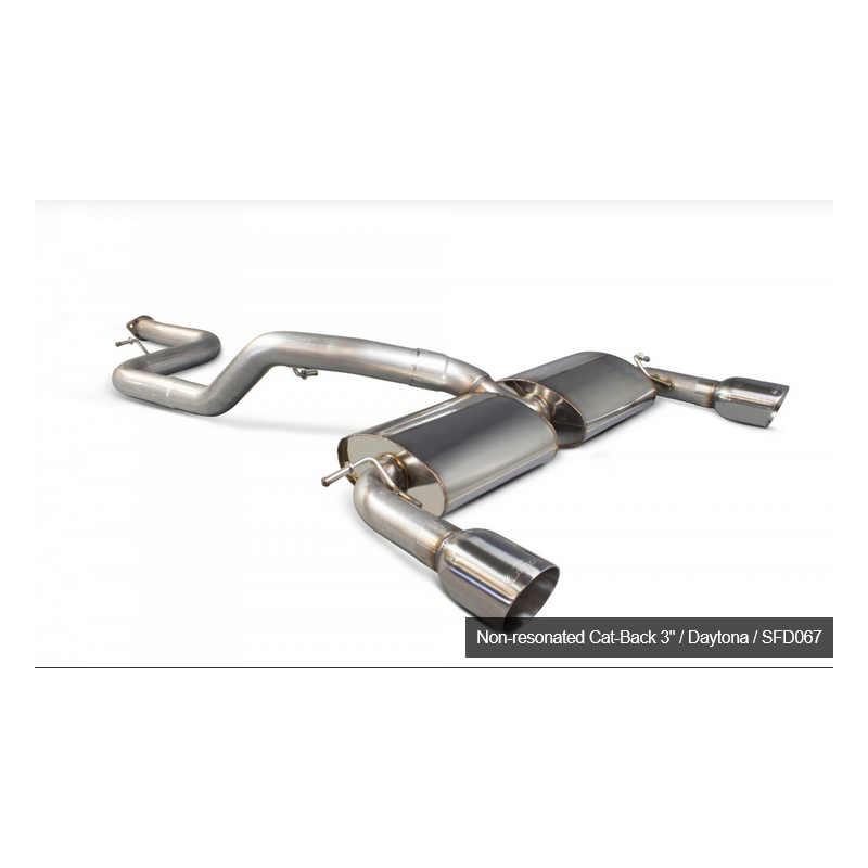 Catback sans intermédiaire 3 Scorpion - Focus ST 225 MK2