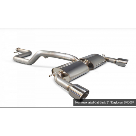Catback sans intermédiaire 3 Scorpion - Focus ST 225 MK2