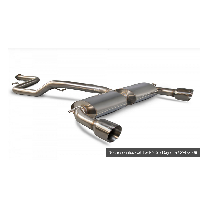 Catback sans intermédiaire 63.5mm/2.5" Scorpion - Focus ST 225  MK2 Catback sans intermédiaire 63.5mm/2.5" Scorpion - Focus ST 225  MK2