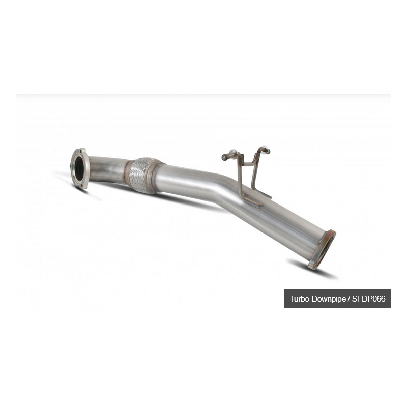 Descente de turbo 76mm/3" Scorpion - Ford focus RS MK2